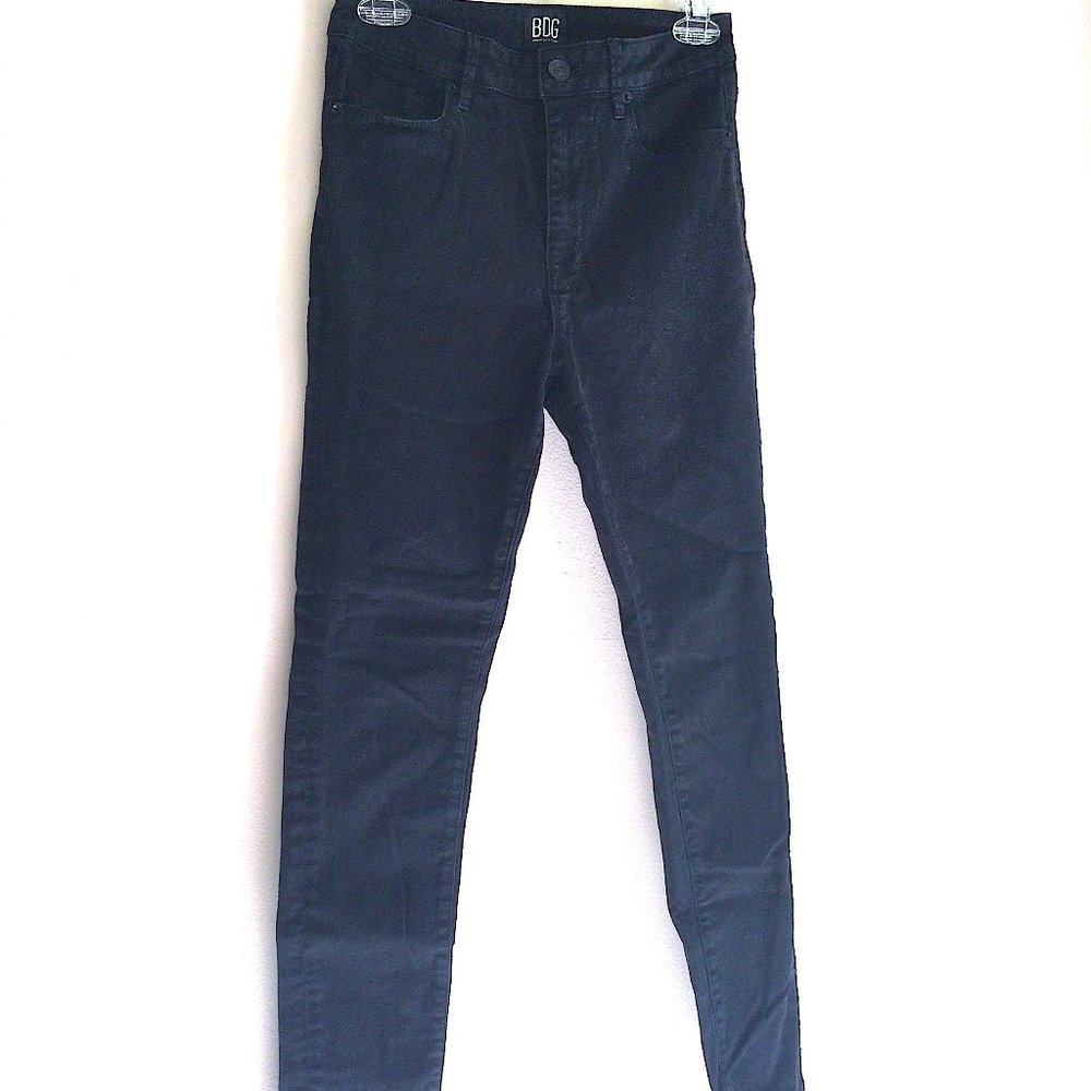 BDG black high-rise twig jeans size 28W 32L
